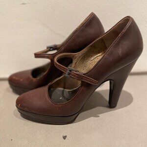 brown Leather shoes